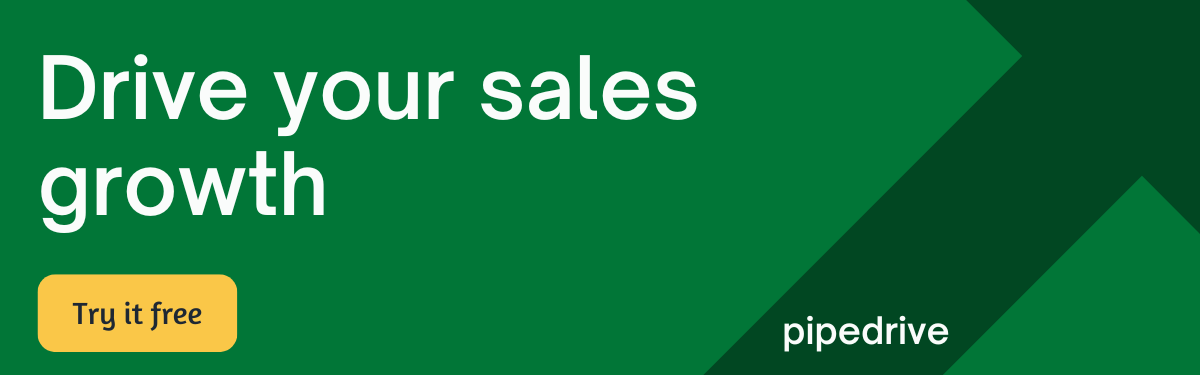 Drive your sales growth Pipedrive